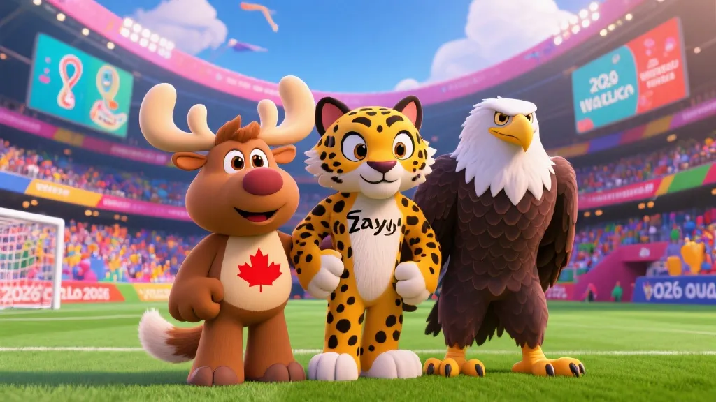 揭秘2026世界杯吉祥物：Maple、Zayu与Clutch背后的文化密码与狂欢寓意